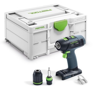 Wiertarko-wkrętarka T 18+3-Basic Akumulatorowa Montaż Budowa FESTOOL 576448