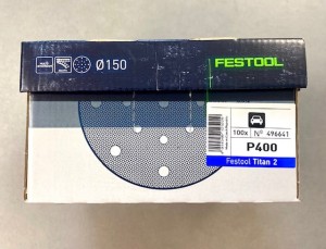 496641 Krążki ścierne Titan 2 STF D150 P400
