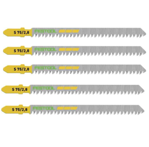 Brzeszczot do drewna Wood Straight cięcia proste S 75/2,8 Sztuk 5 FESTOOL  204260
