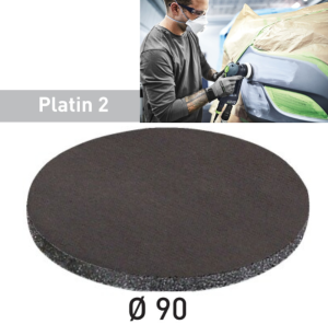 FESTOOL Krążki ścierne Platin 2 średnica D 90, gradacja S4000 do szlifierki RO 90 DX 498325