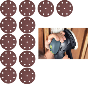 PAPIERY ŚCIERNE RUBIN ŚREDNICA D125, GRADACJA P80, SZTUK 10 FESTOOL 499103