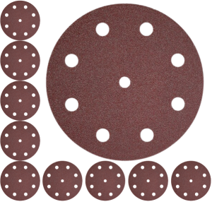 10 x Krążki ścierne RUBIN 2 średnica D90, gradacja P180 do RO 90 DX FESTOOL 499083-10