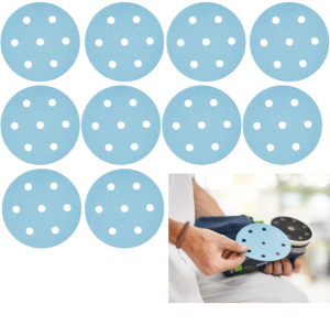 10 x KRĄŻKI ŚCIERNE GRANAT ŚREDNICA D125, GRADACJA 180 FESTOOL 497171-10