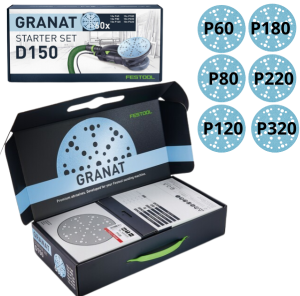 FESTOOL Materiały Krążki ścierne Granat średnica D150 GR-Set 578166