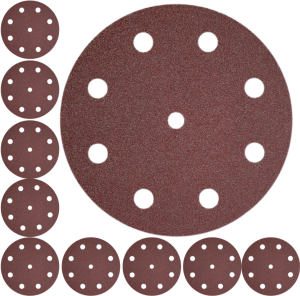 KRĄŻKI ŚCIERNE RUBIN ŚREDNICA D125, GRADACJA P180, SZTUK 10 FESTOOL 499099