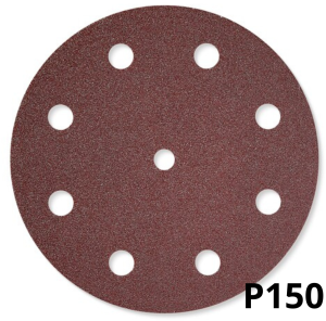 KRĄŻKI ŚCIERNE RUBIN ŚREDNICA D125, GRADACJA P150, SZTUK 50 FESTOOL 499098