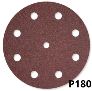 KRĄŻKI ŚCIERNE RUBIN ŚREDNICA D125, GRADACJA P180, SZTUK 50 FESTOOL 499099