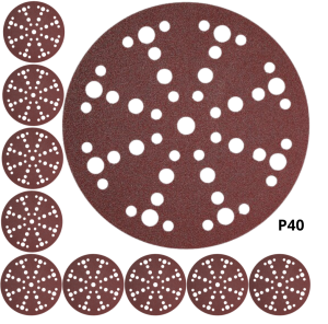 KRĄŻEK ŚCIERNY RUBIN ŚREDNICA D150, GRADACJA P40, SZTUK 10 FESTOOL 575186