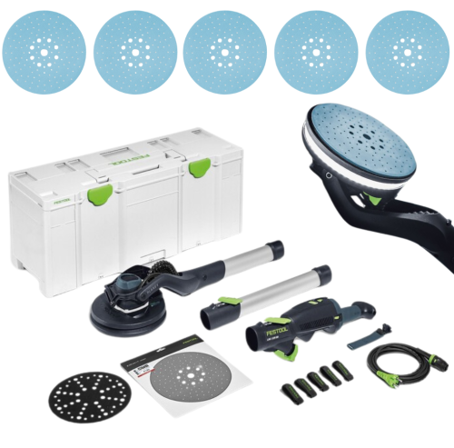 FESTOOL SZLIFIERKA PRZEGUBOWA PLANEX SKŁADANA LED LHS 2 225 EQI-PLUS (Żyrafa) 575990