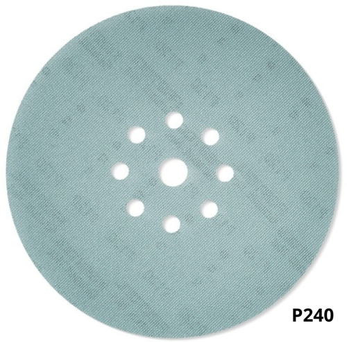 WŁÓKNINA SIATKA Granat NET śred. D225 mm, GRADACJA P240 do Planex FESTOOL 203318