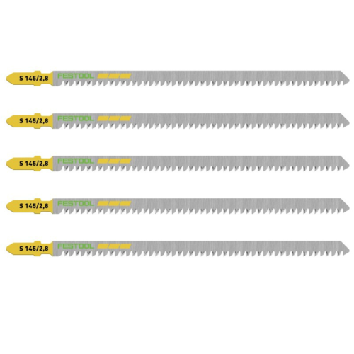 Brzeszczot do wyrzynarki WOOD STRAIGHT CUTS 145/2,8 Sztuk 5 FESTOOL 204264