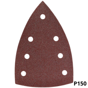 50 x Papier ścierny Rubin 2 DELTA (żelazko), gradacja P150 Festool 577576
