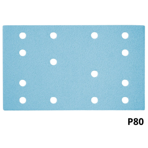 10 x Arkusz ścierny prostokąt GRANAT 80x133, Gradacja P80 FESTOOL 497128