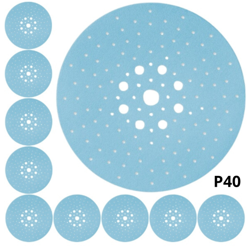 KRĄŻKI ŚCIERNE GRANAT ŚREDNICA D225, GRADACJA P40, SZTUK 10 PLANEX FESTOOL 205653