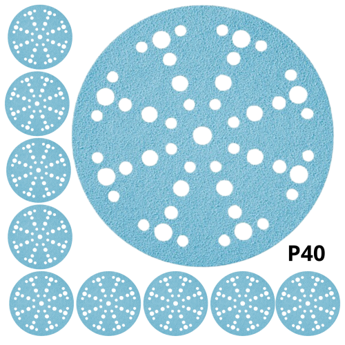 KRĄŻKI ŚCIERNE GRANAT, ŚREDNICA D150, GRADACJA P40, SZTUK 10 FESTOOL 575160