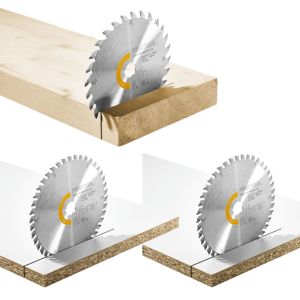 Zestaw 3 Tarcz pilarskich KSB-SORT/3 W 160x1,8, 2x205553, 205551 FESTOOL 578547