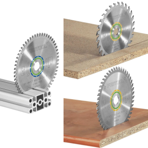 Zestaw 3 x Tarcza pilarska: Tarcz WOOD FINE CUT HW 260x2,5x30 W80, Tarcza do WOOD UNIVERSAL HW 260x2,5x30 W60, Tarcza do ALUMINIUM/PLASTICS HW 260x2,4x30 TF68 do KS 120, KS 88 FESTOOL 578570
