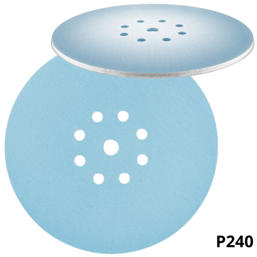 Krążek ścierny Granat SOFT średnica D225, GRADACJA P240 do Planex FESTOOL 204226 -1