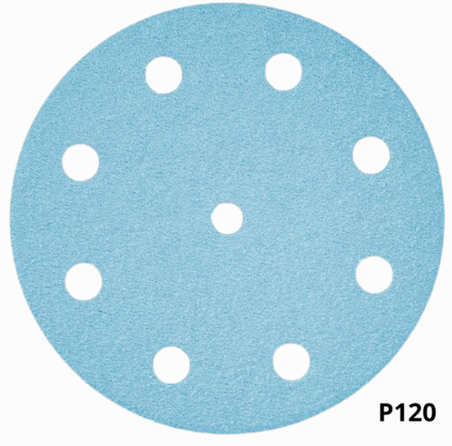 KRĄŻEK PAPIER ŚCIERNY GRANAT średnica D125, GRADACJA P120 SZTUK 1 FESTOOL 497169