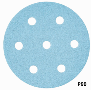 KRĄŻKI ŚCIERNE GRANAT ŚREDNICA D 90, GRADACJA P100, SZTUK 100 DO ROTEX 90 FESTOOL 497366