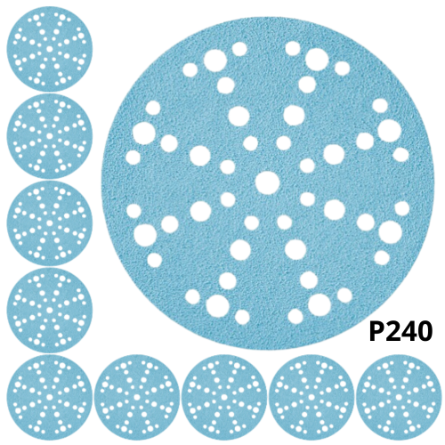 KRĄŻKI ŚCIERNE GRANAT ŚREDNICA D150, GRADACJA P240, SZTUK 10 FESTOOL 575168