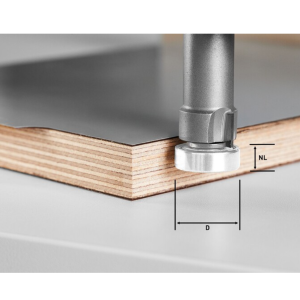 FREZ DO WYRÓWNYWANIA HW D22/8 DO OFK 500, OFKC 500 FESTOOL 490085
