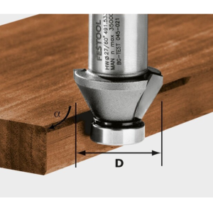 Frez do fazowania HW 60°-OFK 500 do OFK 500, OFKC 500 FESTOOL 491533