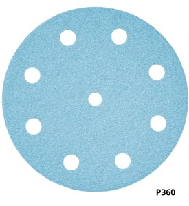 Krążki ścierne GRANAT średnica D125, GRADACJA P360, sztuk 100 FESTOOL 497176