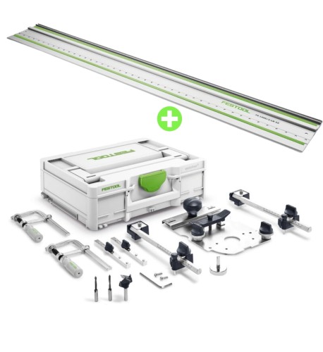 FESTOOL System do wiercenia rzędu otworów LR 32-SYS 576799 i Szyna prowadząca FS 1400/2-LR 32 496939