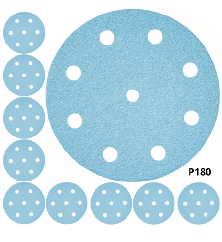KRĄŻKI ŚCIERNE GRANAT ŚREDNICA D90, GRADACJA P180, SZTUK 10 FESTOOL 497369