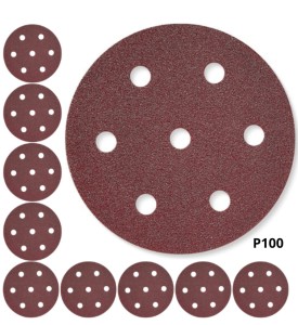 10 x Krążki ścierne RUBIN 2 średnica D90, GRADACJA P100 FESTOOL 499080 -10