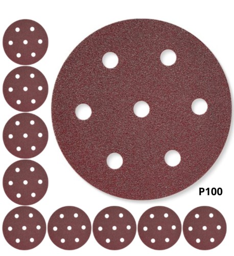10 x Krążki ścierne RUBIN 2 średnica D90, GRADACJA P100 FESTOOL 499080 -10