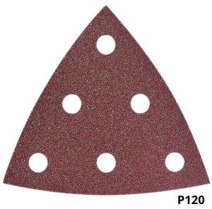 PAPIERY ŚCIERNE RUBIN TRÓJKĄT V93, GRADACJA P120, SZTUK 50 FESTOOL 499165
