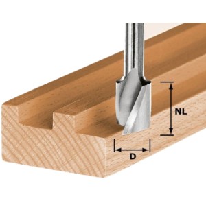 FESTOOL Frez spiralny do wpustów, HW HS Spi S8 D16/20 do OF 1010, OF 1400, OF 2200 nr 490949