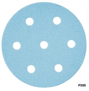 100 x PAPIER ŚCIERNY GRANAT średnica D125, GRADACJA P500 FESTOOL 497178