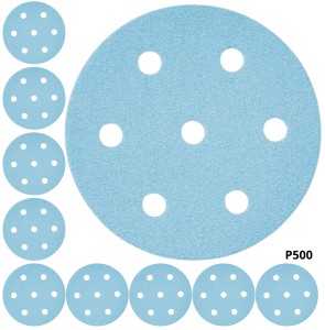 10 x PAPIER ŚCIERNY GRANAT średnica D125, GRADACJA P500 FESTOOL 497178-10