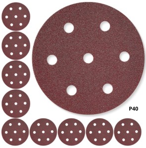 Krążki ścierne RUBIN średnica D90, GRADACJA P40, SZTUK 10 FESTOOL 499077