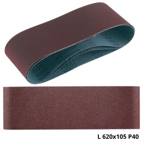 TAŚMA ŚCIERNA L620x105 RUBIN GRADACJA P40, SZLIFIERKA BS 105 FESTOOL 499149