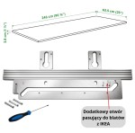 Szablon do łączenia blatów APS 900/3 model z dodatkowym otworem pasującym do blatów IKEA FESTOOL 578727