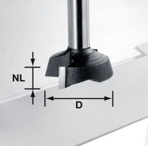 FREZ WYRÓWNUJĄCY S8 HW MFK do OF 900, OF 1000, OF 1010, OF 1010 R, MFK 700, MFKC 700 FESTOOL 500368