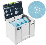 Systainer³ na materiały ścierne D225 GR SYS do PLANEX Granat P80 P120 P180 P220 FESTOOL 578281