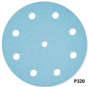 KRĄŻKI PAPIER ŚCIERNY GRANAT ŚREDNICA D125, GRADACJA P320, SZTUK 100 FESTOOL 497175