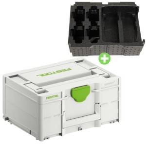 SKRZYNKA NARZĘDZIOWA SYSTAINER SYS3 M 187 T-LOC 204842 + WKŁADKA FESTOOL