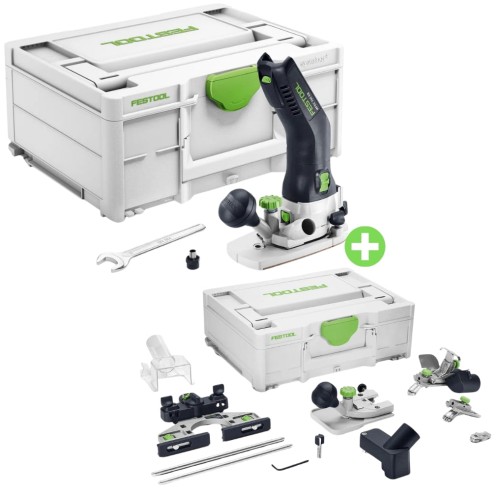 Modułowa frezarka do krawędzi akumulatorowa MFKC 700 EB-Basic 578011 + Zestaw wyposażenia ZS-MFK 700 FESTOOL  578375