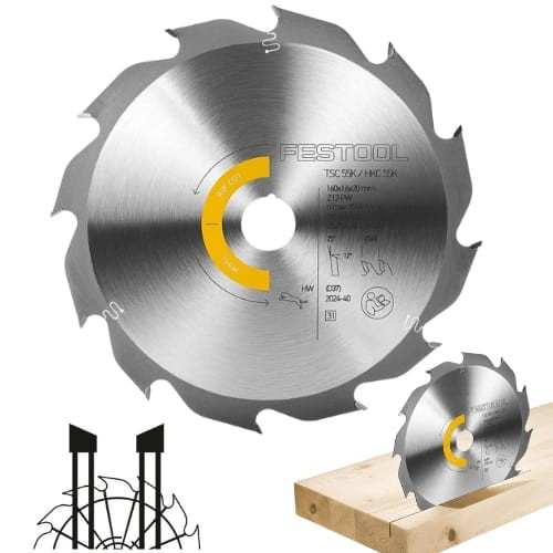 TARCZA PILARSKA WOOD RIP CUT HW 160x1,6x20 do HKC 55 K, TSC 55 K, TSC 55 KS PW12 578580 Nowa cienka tarcza