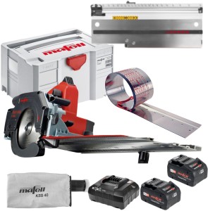 Mafell Pilarka ukośna KSS 40 Akumulatorowa 18M bl w systenerze T-MAX - TRC 91B325