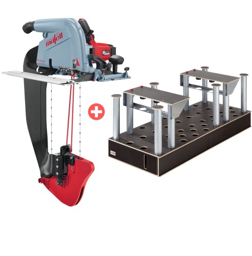 Mafell Pilarka Strunowa DSS 300 CC do cięcia płyt izolacyjnych 919601 Stół tnący ST 1700 Vario 91A601