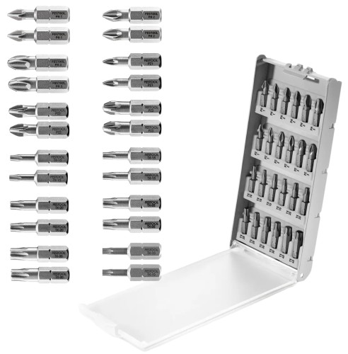 Festool  Kaseta z bitami BKS SYS3 25mm Wkręcanie w drewnie, metalu i tworzywach sztucznych 577401