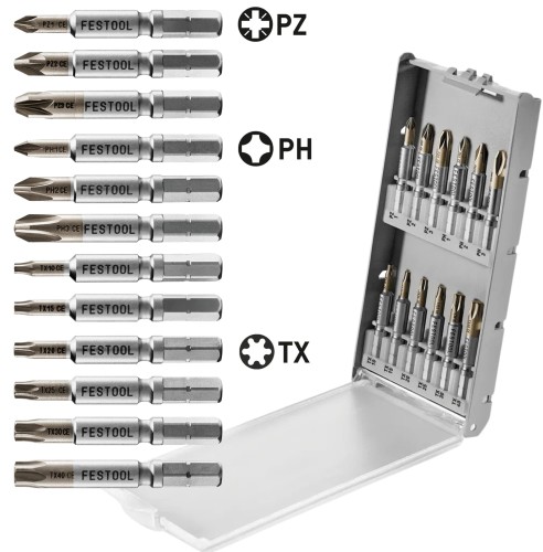 FESTOOL Kaseta z bitami BKS SYS3 50mm CE PZ, PH, TX 577400