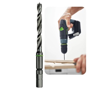 Wiertło spiralne D 8 CE/W do drewna, klejonki, akrylu, MDF FESTOOL 492517